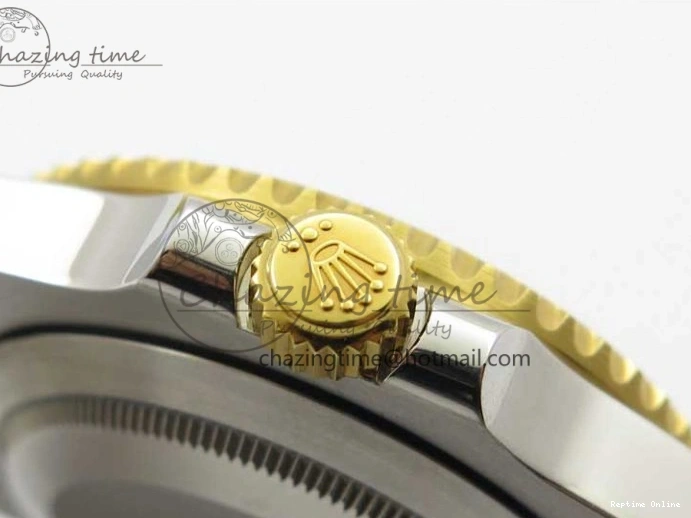 0115 Submariner 116613 LV VRF Best Edition YG Wrapped Bezel Green Dial on SS YG Bracelet A2836 MAX Version Compact 2920